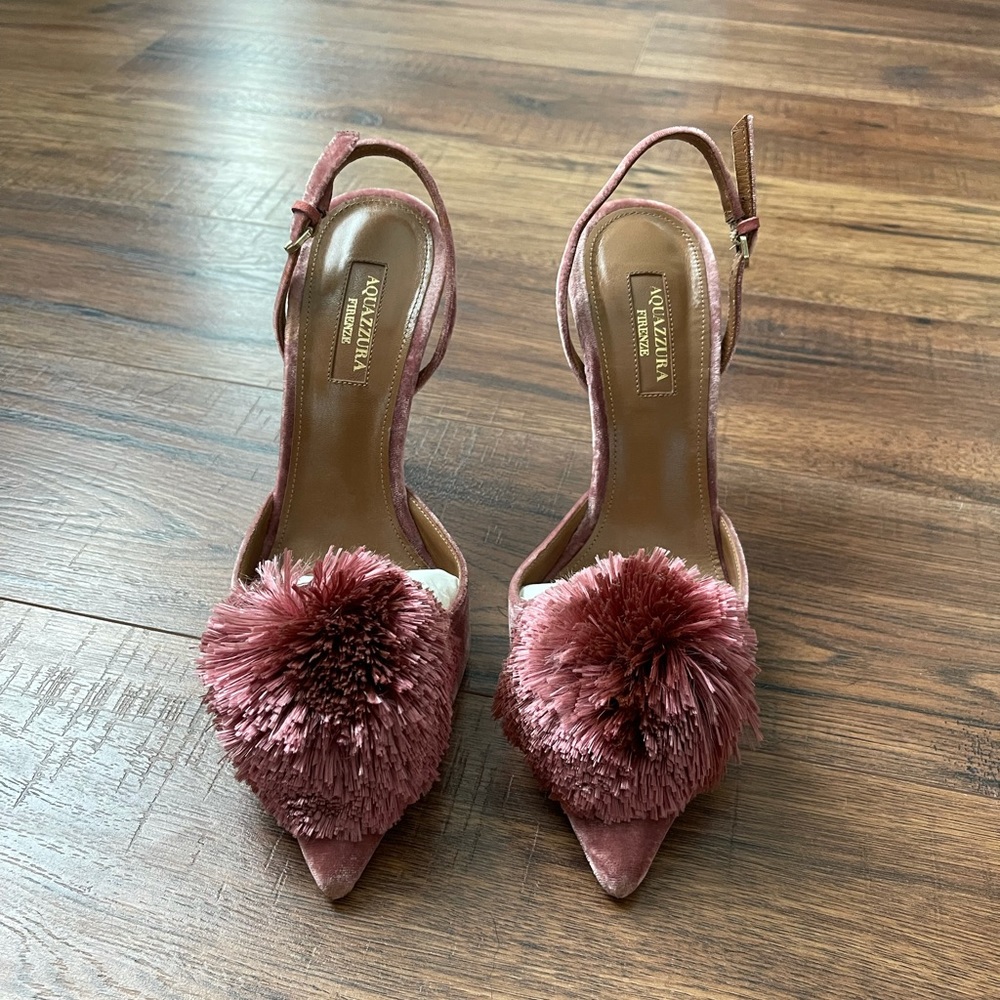 Aquazzura Powder Puff Sling